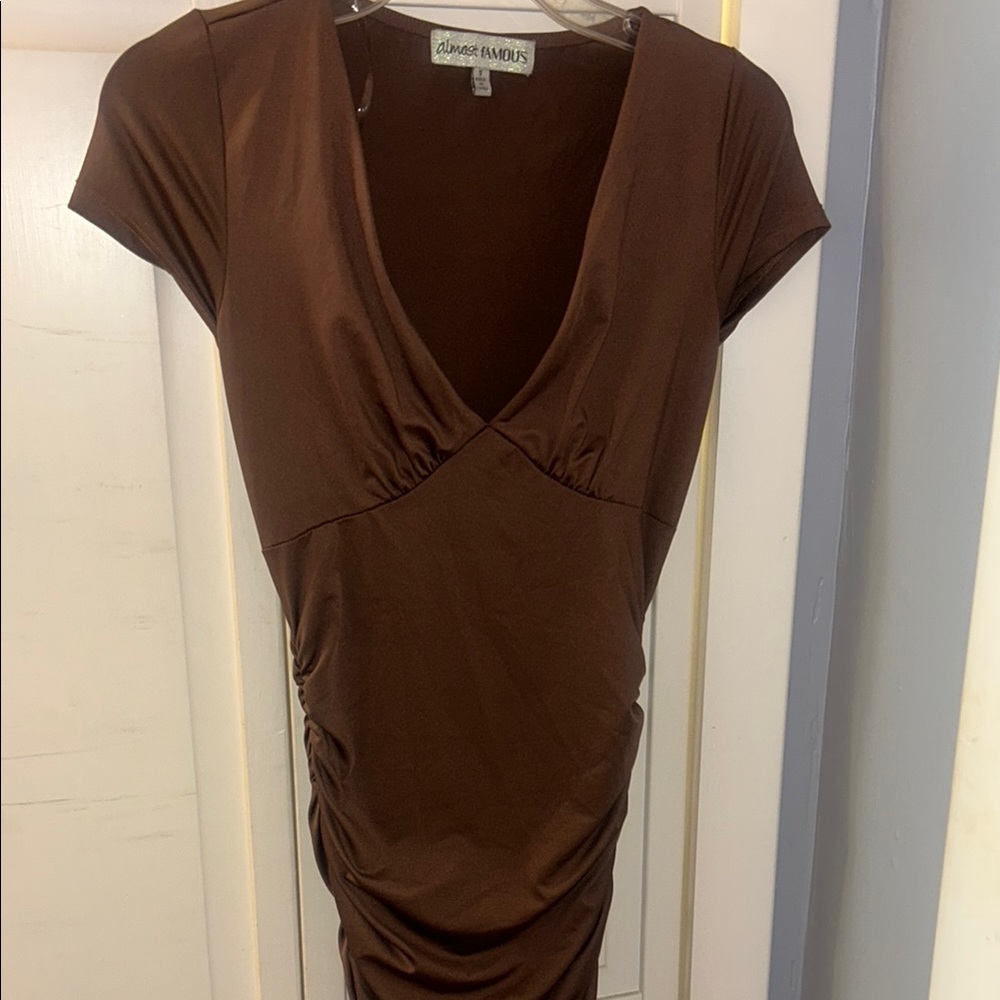 Brown Dress